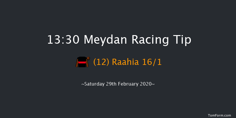Riviera 1 Maiden Stakes - Turf Meydan 13:30 1m 1f 14 run Riviera 1 Maiden Stakes - Turf Thu 27th Feb 2020