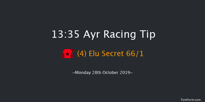 Ayr 13:35 Maiden Hurdle (Class 4) 16f Tue 1st Oct 2019