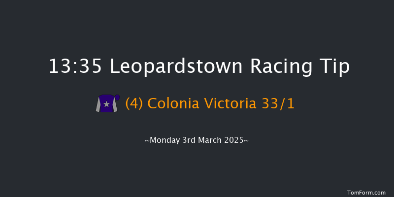 Leopardstown  13:35 Maiden Hurdle 20f Sun 2nd Mar 2025