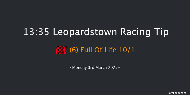 Leopardstown  13:35 Maiden Hurdle 20f Sun 2nd Mar 2025
