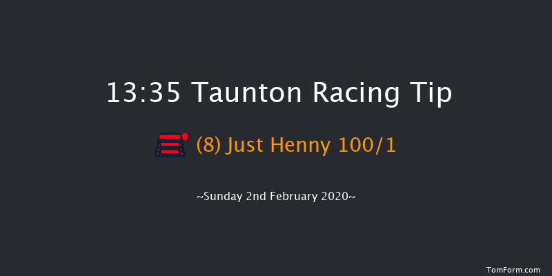 Taunton 13:35 Maiden Hurdle (Class 4) 19f Sat 18th Jan 2020