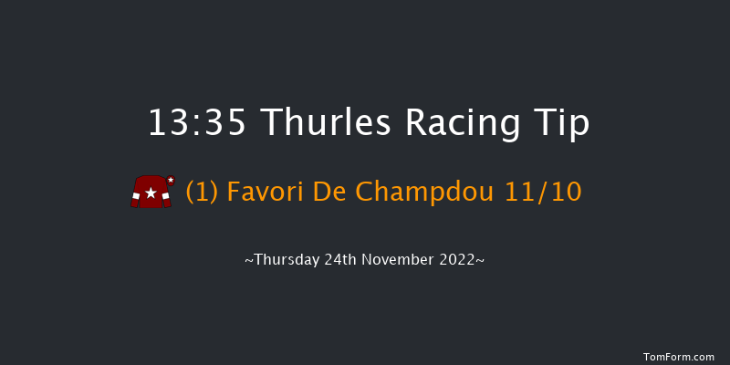 Thurles 13:35 Novices Hurdle 23f Thu 3rd Nov 2022