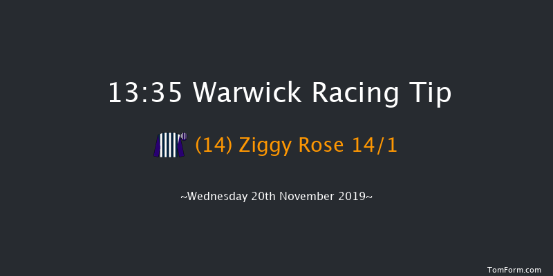 Warwick 13:35 Maiden Hurdle (Class 4) 21f Fri 8th Nov 2019