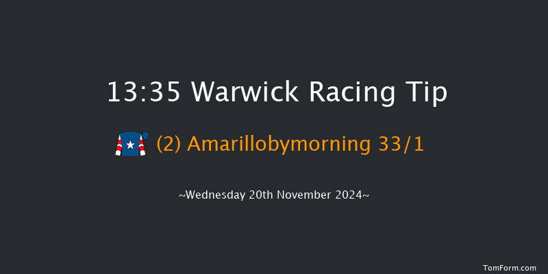 Warwick  13:35 Maiden Hurdle (Class 4) 21f Tue 5th Nov 2024