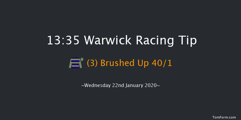 Warwick 13:35 Maiden Hurdle (Class 4) 21f Sat 11th Jan 2020