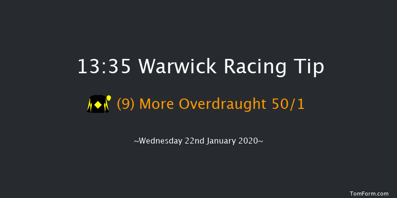 Warwick 13:35 Maiden Hurdle (Class 4) 21f Sat 11th Jan 2020