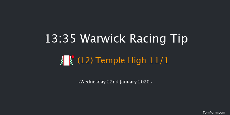 Warwick 13:35 Maiden Hurdle (Class 4) 21f Sat 11th Jan 2020