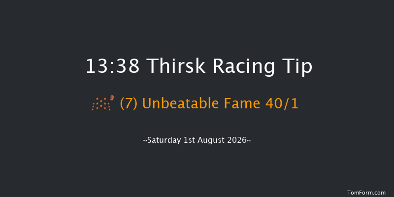 Thirsk 13-38 (Class 4) 5f Sat 25th Jul 2026