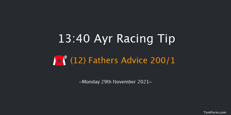 Ayr 13:40 Novices Hurdle (Class 4) 20f Mon 22nd Nov 2021