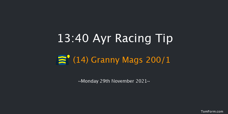 Ayr 13:40 Novices Hurdle (Class 4) 20f Mon 22nd Nov 2021
