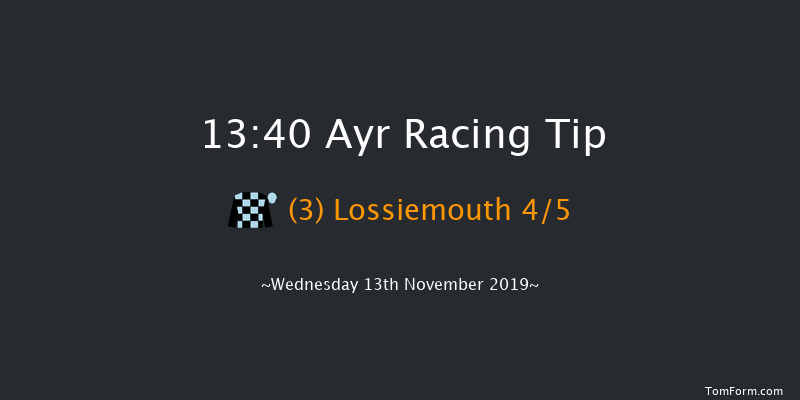 Ayr 13:40 Maiden Hurdle (Class 5) 20f Sat 2nd Nov 2019