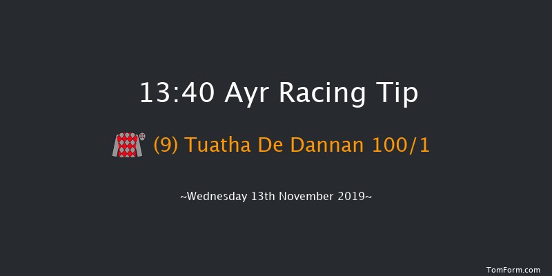 Ayr 13:40 Maiden Hurdle (Class 5) 20f Sat 2nd Nov 2019
