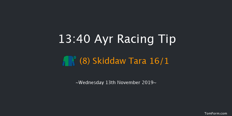 Ayr 13:40 Maiden Hurdle (Class 5) 20f Sat 2nd Nov 2019