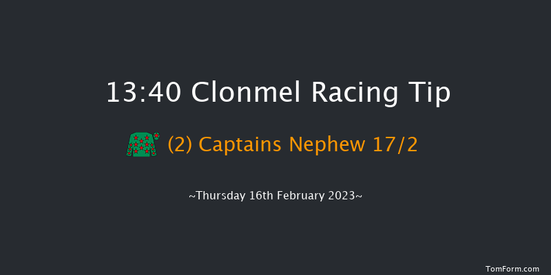 Clonmel 13:40 Maiden Hurdle 16f Tue 17th Jan 2023