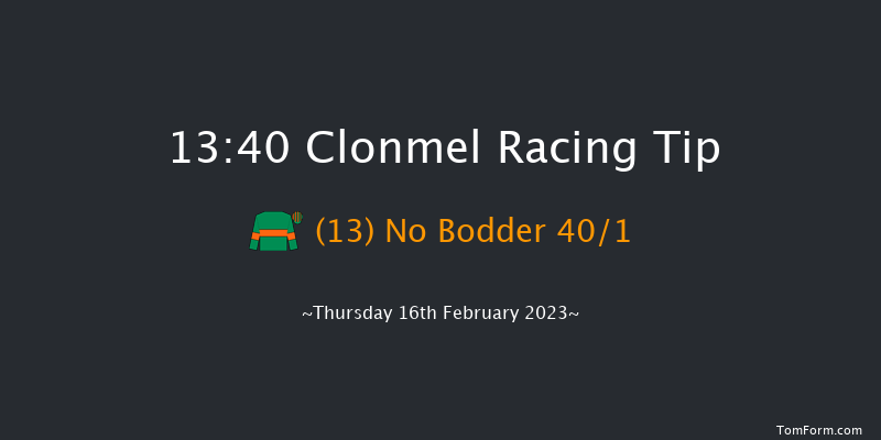 Clonmel 13:40 Maiden Hurdle 16f Tue 17th Jan 2023