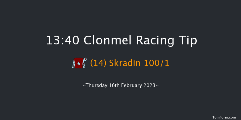 Clonmel 13:40 Maiden Hurdle 16f Tue 17th Jan 2023