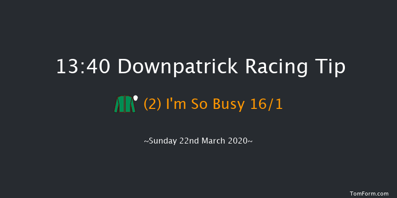 Connolly's RED MILLS Irish EBF Auction Maiden Hurdle Downpatrick 13:40 Maiden Hurdle 19f Fri 11th Oct 2019