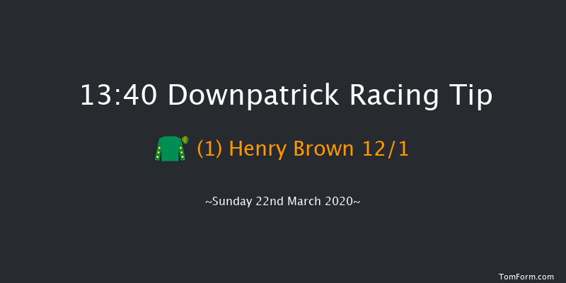 Connolly's RED MILLS Irish EBF Auction Maiden Hurdle Downpatrick 13:40 Maiden Hurdle 19f Fri 11th Oct 2019