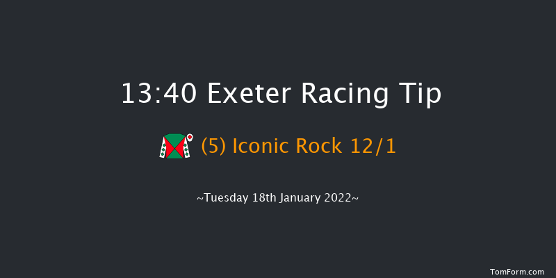 Exeter 13:40 Maiden Hurdle (Class 4) 23f Tue 11th Jan 2022