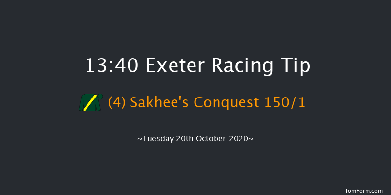 Watch On RacingTV Maiden Hurdle (GBB Race) Exeter 13:40 Maiden Hurdle (Class 4) 17f Thu 8th Oct 2020