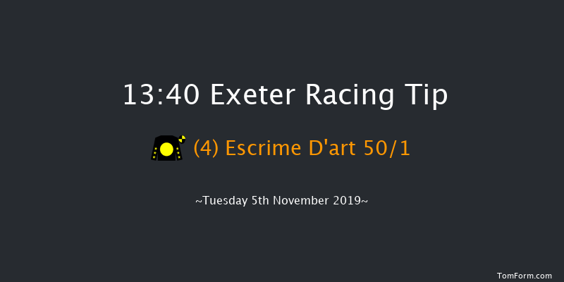 Exeter 13:40 Maiden Hurdle (Class 3) 17f Tue 22nd Oct 2019
