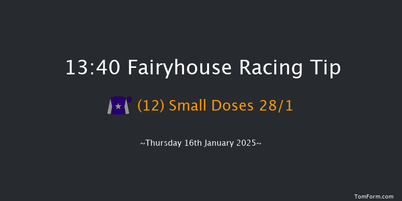 Fairyhouse  13:40 Maiden Hurdle 16f Sat 11th Jan 2025