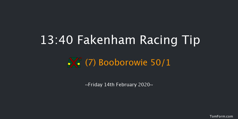 Easton College Equine Diploma Students Selling Handicap Hurdle Fakenham 13:40 Handicap Hurdle (Class 5) 16f Thu 23rd Jan 2020