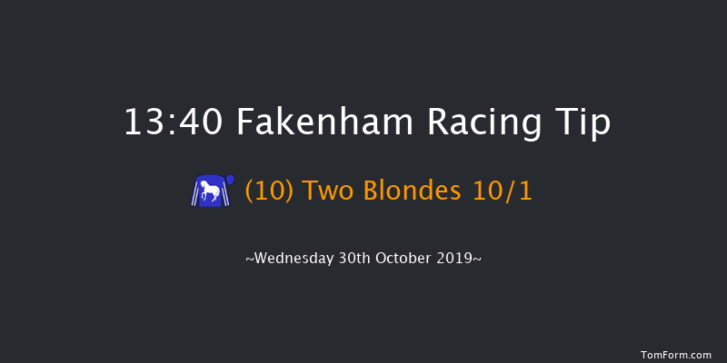 Fakenham 13:40 Handicap Hurdle (Class 4) 16f Fri 18th Oct 2019