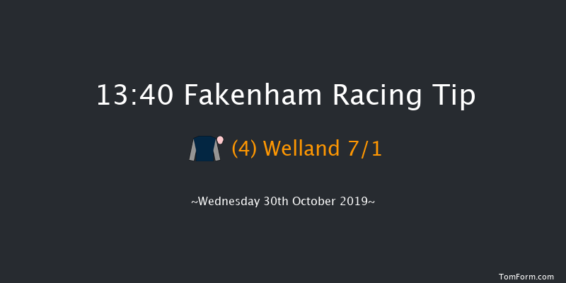 Fakenham 13:40 Handicap Hurdle (Class 4) 16f Fri 18th Oct 2019
