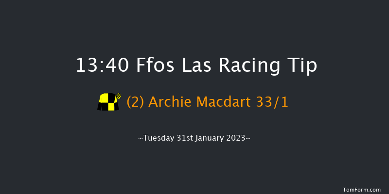 Ffos Las 13:40 Conditions Hurdle (Class 4) 16f Mon 23rd Jan 2023