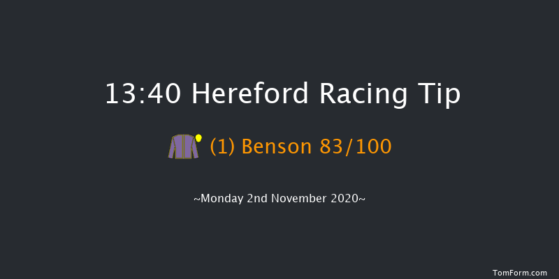 StarSports.bet Owner's Club 20K Guarantee Novices' Hurdle (GBB Race) (Div 1) Hereford 13:40 Novices Hurdle (Class 4) 16f Wed 21st Oct 2020