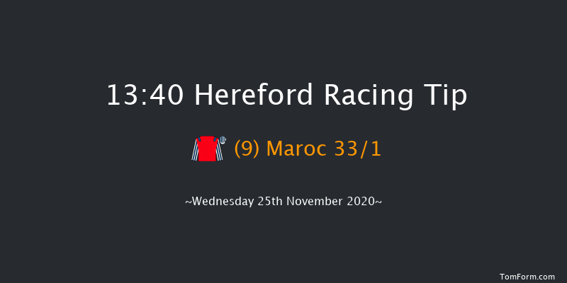 Appliance Solutions Ledbury Novices' Handicap Chase Hereford 13:40 Handicap Chase (Class 5) 16f Tue 10th Nov 2020