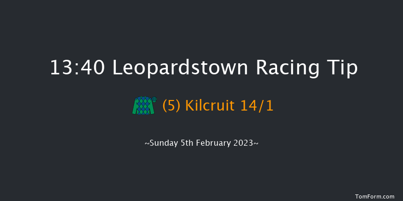 Leopardstown 13:40 Maiden Chase 21f Sat 4th Feb 2023