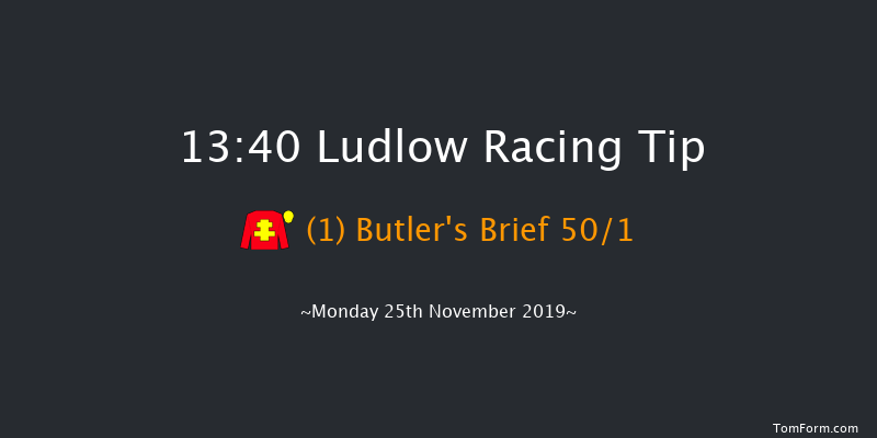 Ludlow 13:40 Novices Hurdle (Class 4) 21f Thu 14th Nov 2019
