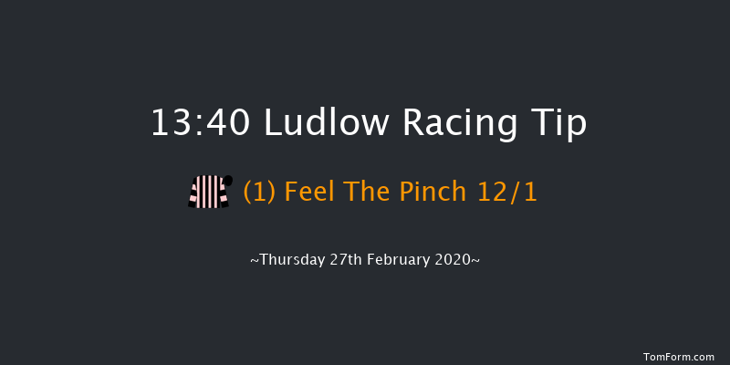 Perrott Properties Novices' Hurdle Ludlow 13:40 Maiden Hurdle (Class 4) 16f Wed 19th Feb 2020