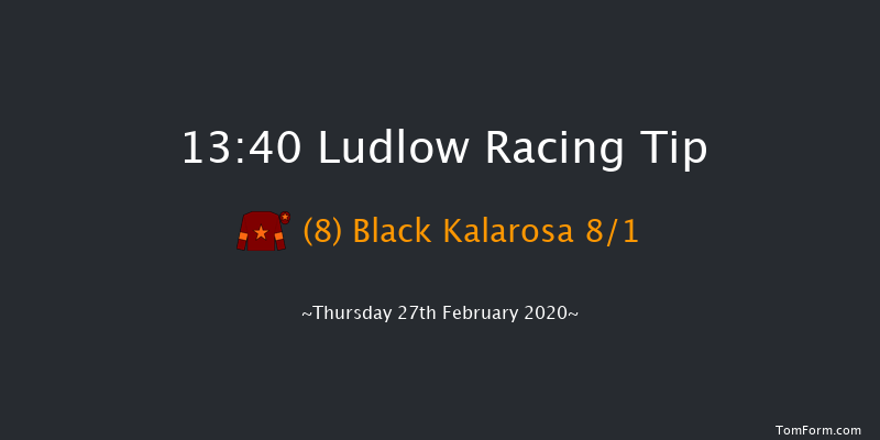 Perrott Properties Novices' Hurdle Ludlow 13:40 Maiden Hurdle (Class 4) 16f Wed 19th Feb 2020