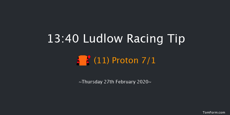 Perrott Properties Novices' Hurdle Ludlow 13:40 Maiden Hurdle (Class 4) 16f Wed 19th Feb 2020