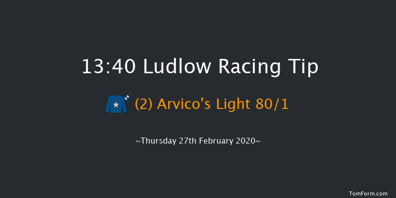 Perrott Properties Novices' Hurdle Ludlow 13:40 Maiden Hurdle (Class 4) 16f Wed 19th Feb 2020