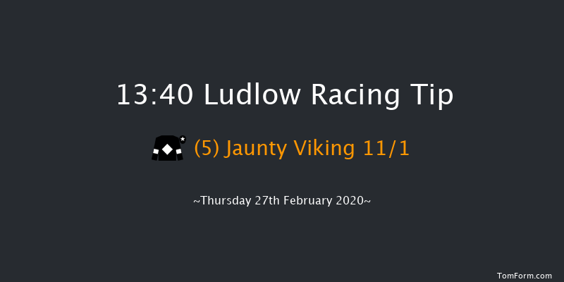 Perrott Properties Novices' Hurdle Ludlow 13:40 Maiden Hurdle (Class 4) 16f Wed 19th Feb 2020