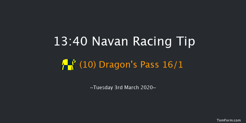 Shamrock Festival Racing 14th March Maiden Hurdle Navan 13:40 Maiden Hurdle 16f Sun 16th Feb 2020