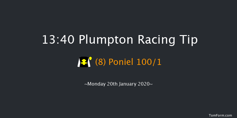 Plumpton 13:40 Maiden Hurdle (Class 4) 16f Sun 5th Jan 2020