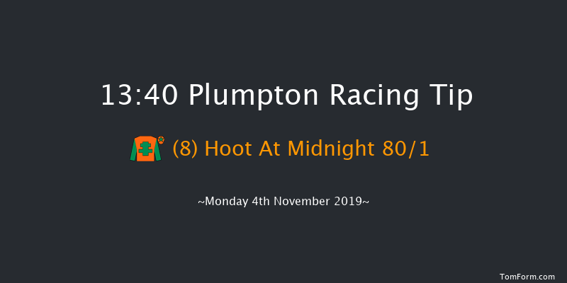 Plumpton 13:40 Novices Hurdle (Class 4) 20f Mon 21st Oct 2019