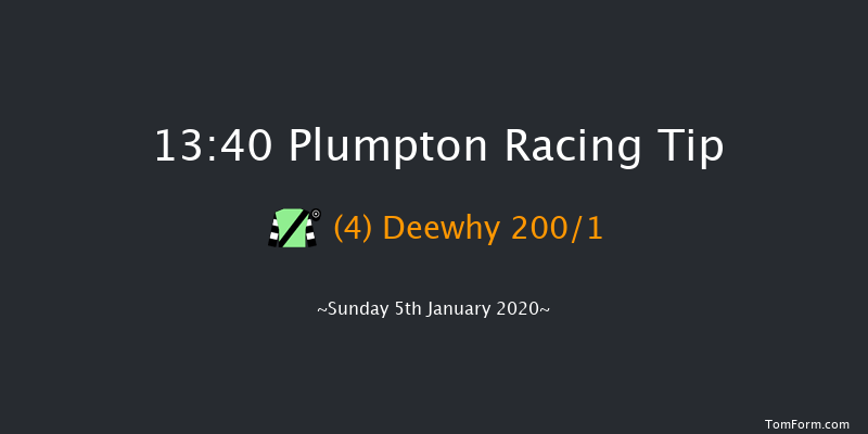 Plumpton 13:40 Novices Hurdle (Class 3) 20f Mon 16th Dec 2019