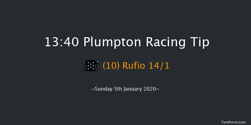 Plumpton 13:40 Novices Hurdle (Class 3) 20f Mon 16th Dec 2019