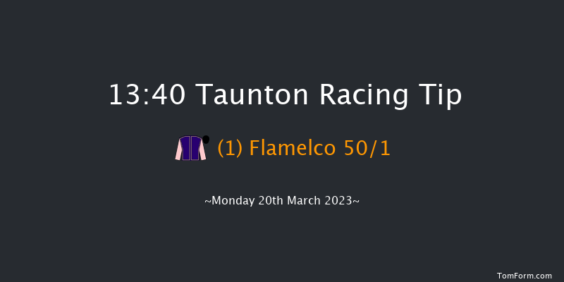 Taunton 13:40 Handicap Hurdle (Class 4) 19f Mon 13th Mar 2023