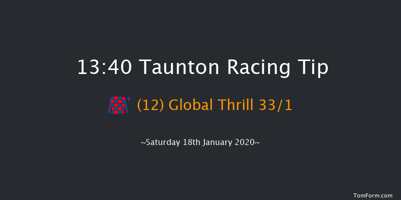 Taunton 13:40 Handicap Hurdle (Class 4) 16f Tue 7th Jan 2020