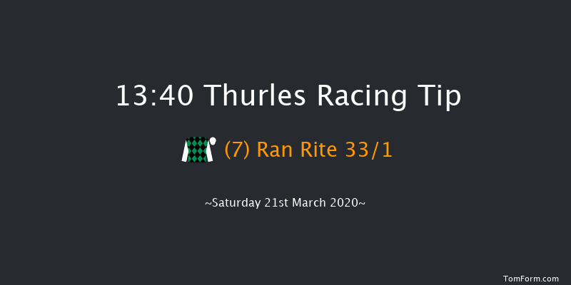 Adare Manor Opportunity Maiden Hurdle Thurles 13:40 Maiden Hurdle 16f Thu 5th Mar 2020