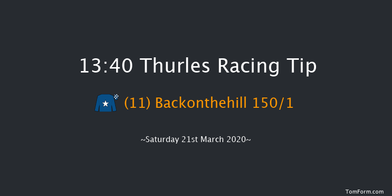 Adare Manor Opportunity Maiden Hurdle Thurles 13:40 Maiden Hurdle 16f Thu 5th Mar 2020