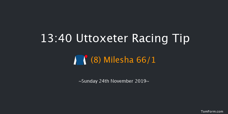 Uttoxeter 13:40 Novices Hurdle (Class 4) 16f Sat 16th Nov 2019