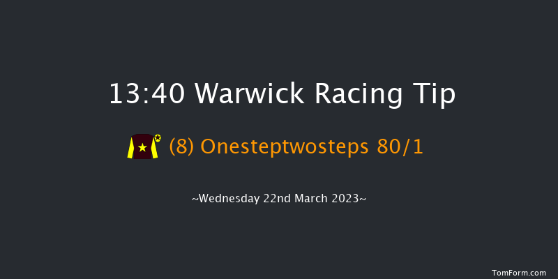 Warwick 13:40 Maiden Hurdle (Class 4) 16f Sun 12th Mar 2023